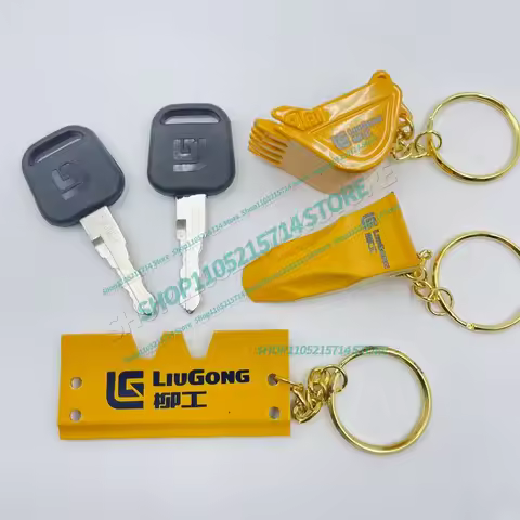 2PCS 34B0557 Keys for LIUGONG Ignition KEYS 906D/907C/920/922/908/915/925/936E Heavy Equipment Excav