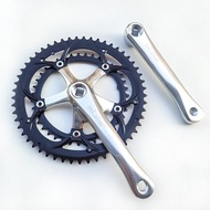 [ Crankset Chainring Road Bike 130BCD 39T-53T 165mm Crankarm Set JYAU