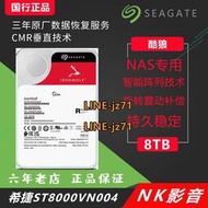 國行盒裝Seagate 希捷 ST8000VN004  酷狼8TB 8T網絡存儲NAS硬盤