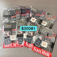 清貨出售 SanDisk Extreme microSDXC Card 190mb/s 256GB 記憶卡 micro sd卡 (落單前請睇產品描述 thx)