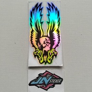 Eagle cutting sticker