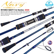 คันไลท์จิ๊ก RYOKO NAVY PRO V.2 Series 2026 For Light Jigging Rod