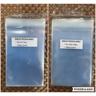 MAGS/MAGNETIC CASE RESEALABLE SLEEVES FOR 35PT 55PT 75PT 100PT 130PT