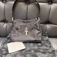 chrome hearts 新款暗紋 尼龍雞塊包 全新帶票