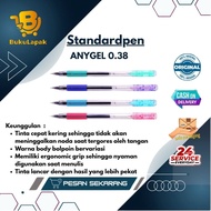 Standard Pen Any Gel 0.38 - Colorful Gel Pen - (Stationery / Pen Ballpoint/ Pen/ ) - Anygel 0.38