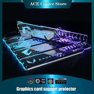 GPU 3 F0 Sag Graphics Card Holder Mirror Plane Brand Belief ROG MSI AROUS AMD NVIDIA S 5V ARGB MB