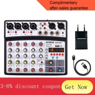 computer audio Computer Audio 6 Channels Audio Mixer Portable Sound Mixing Console USB Interface Record MP3 Computer Inp