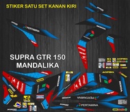 STIKER STRIPING HONDA SUPRA GTR 150 MANDALIKA