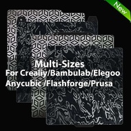 3D Build Plate For Bambu Lab Creality K1 K1C Ender 3 V2 Flashforge Adventurer 5m Anycubic Kobra 3 El