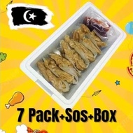 Keropok Losong Baby + Sos (7 Free Icebox. Pilih/Tekan Variasi Icebox)