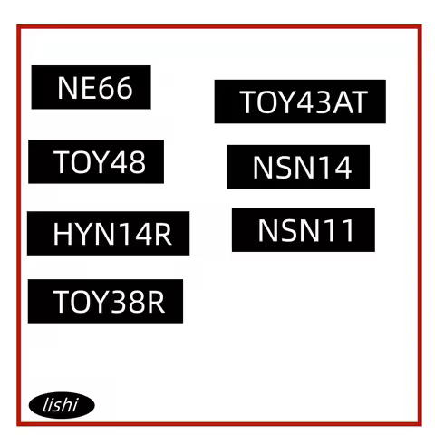 Lishi 2 In 1 Tool 2in1 NE66 TOY48 HYN14R TOY38R NSN11 NSN14 TOY43AT Repair Tools