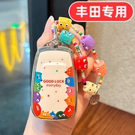 Suitable for Toyota bz5 Key Cover Lingshang Asian Lion bZ4X Platinum Chi 4X Reiz Ladies Dedicated Cu
