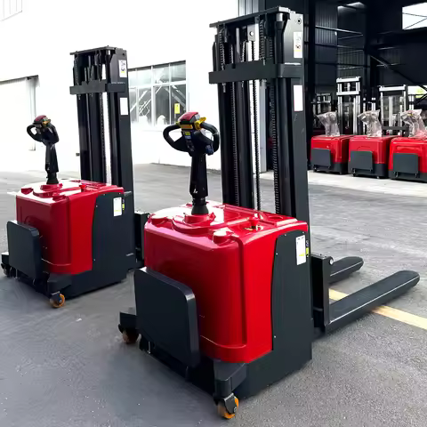 Worldwide Shipping Full-electric Stacker Department Store Hydraulic Lift Manual Pallet Stacker Elect