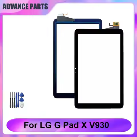 10.1 Inch Tablet Touch Screen Digitizer Sensor For LG V935 V930 V940 Free Tools