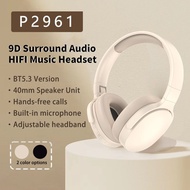 P2961 Wireless Headphones Bluetooth 5.3 Earphone Stereo HIFI Headset Game Earbuds With Mic
