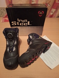 IRON STEEL 安全鞋 EUR 42 /USA 9 /UK 8