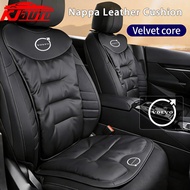 Volvo Nappa Leather Car Seat Cushion Thick Anti-Slip for Front & Rear Seats For Volvo 240 XC40 XC60 
