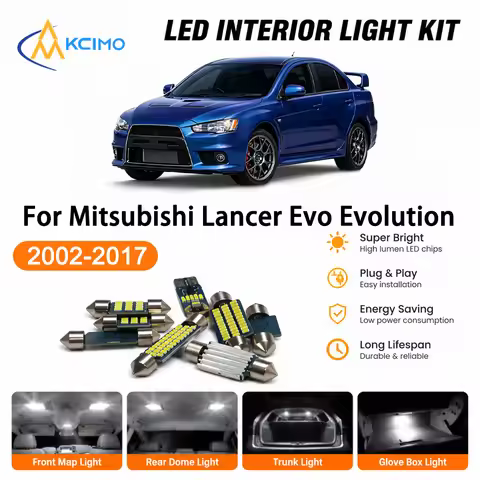 High Quality Atmosphere LED Interior Lightng Kit For Mitsubishi Lancer Evo Evolution 7 8 9 10 VII VI