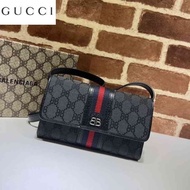 LV_ Bags Gucci_ Bag Other Joint Double b Shoulder Messenger 680131 Men Woman Embos 19SD