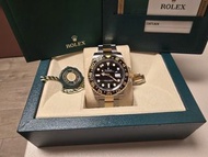 ROLEX 116713 LN GMT II 亂碼白卡