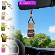 Beautylife| 8ml Car Hanging Bottles Perfume Aromatherapy Refillable Air Freshener Diffuser Oil Fragr