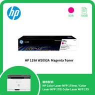 119A W2093A 紅色碳粉 (MFP 178nw)
