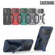 POCO X3 Pro / NFC CASEBURG Hybrid 2 座枱支架 雙物料四邊全包防撞 手機殼 手機套 0007A