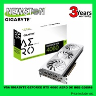 VGA (การ์ดแสดงผล) GIGABYTE GEFORCE RTX 4060 AERO OC 8G - 8GB GDDR6 (GV-N4060AERO OC-8GD)