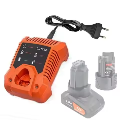 For AEG Electric Tools Li-ion Battery Charger For RidGid 12V 2.0Ah 6.0Ah Lithium Battery L1220 L1240