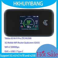 Unlocked Zte Mu500 Telstra 5g Wi-fi Pro Wifi6 Mobile Hot Spot 5g Mmwave & Sub6g Pocket Router Dual B