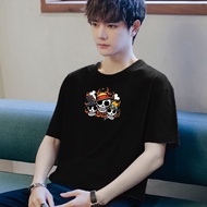 0ne Piece ASL Designed Medium Quality Roundneck Cotton T-shirt(Unisex)