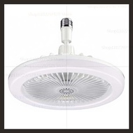 Quạt Trần Trong Nhà 2 Trong 1 Có Đèn LED 30W Điều Khiển Từ Xa Cơ Sở E27 360 ° Rotating Art Deco Ch