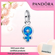 Pandora Latest S925 Pure Silver Jewelry Package Duty Free Pandora Powerful Women Opalescent Dangle C