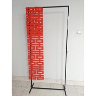 Wedding Retractable Iron Display Stand Bracket 85TV