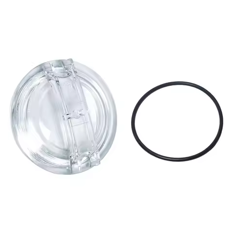 SPX3100D Threaded Strainer Lid Clear Polycarbonate Pool Pump Cover With O For Ring For Hayward Super