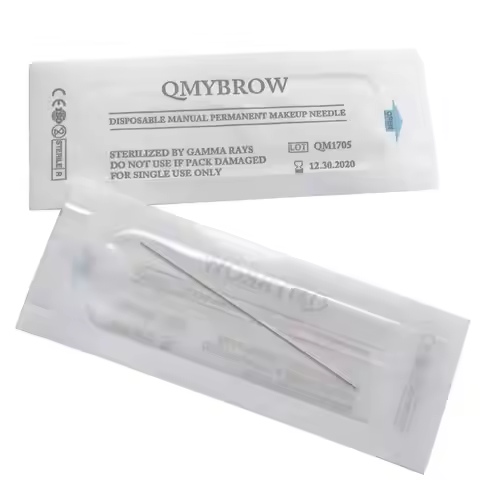 100pcs 1RL tattoo machine needle traditional permanent makeup needle