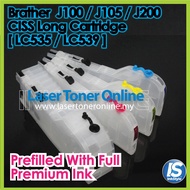 Brather LC-535XL LC535XL 535 535XL / LC-539XL LC-529 539 539XL 539XL CISS  INK TANK For J100 J105 J2