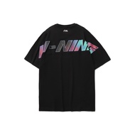 Li Ning Sports Fashion Collection T Shirts Mens Crew Neck Moderate Straight Fit AHSR159-3