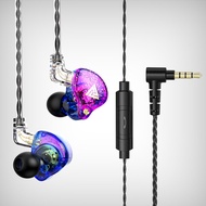 QKZ AK6 Pro Headset HiFi Fever Bass in-Ear Wired Mobile Phone Computer Cross-Border Headset