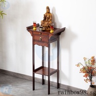 New Chinese Style Console Zen Living Room Bodhisattva a Long Narrow Table Altar Modern Guan Gong Table for God Living Table Hallway Cabinet YIUW