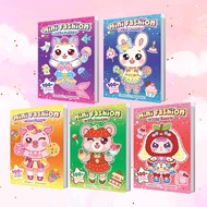 Sách Combo 5 Cuốn Mini Fashion (Bóc dán hơn 500+ stickers váy phụ kiện xinh đẹp) cho bé gái