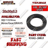 93102-20815 gearbox transmission oil seal yamaha nvx / aerox