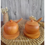 Mahogany spice container set,/ spice container, spice container, sauce container, chili sauce contai