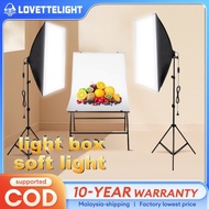 Foto Studio Light Set 50x70cm Softbox Lighting E27 Socket Light Lamp 5500K Studio Lighting Set Photo