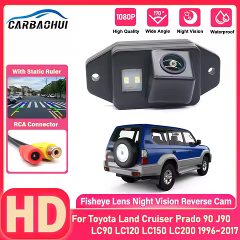 Rear Camera For Toyota Land Cruiser Prado 90 J90 LC90 LC120 LC150 LC200 1996~2014 2015 2016 2017 Rev
