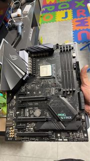 出ASUS ROG STRIX B450-E GAMING+CPU AMD R7 2700X+NZXT Kraken 240mm一體式水冷散熱器750蚊