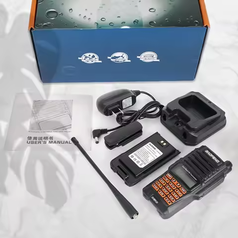 Practical bestseller BAOFENG UV-9R PLUS IP67 Waterproof Marine VHF/UHF High Power Walkie Talkie