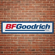 Bf Goodrich Tyres Metal Tin Sign Retro Poster Decoration Wall Art Bar Club Plaque Room Decoration 40*10cm