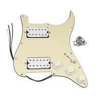OriPure Alnico 5 Loaded Prewired Guitar Pickguard HH ST 24-Pin Super 5 Way Switch