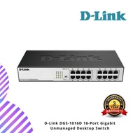 D-Link DGS-1016D 16-Port Gigabit Unmanaged Desktop Switch